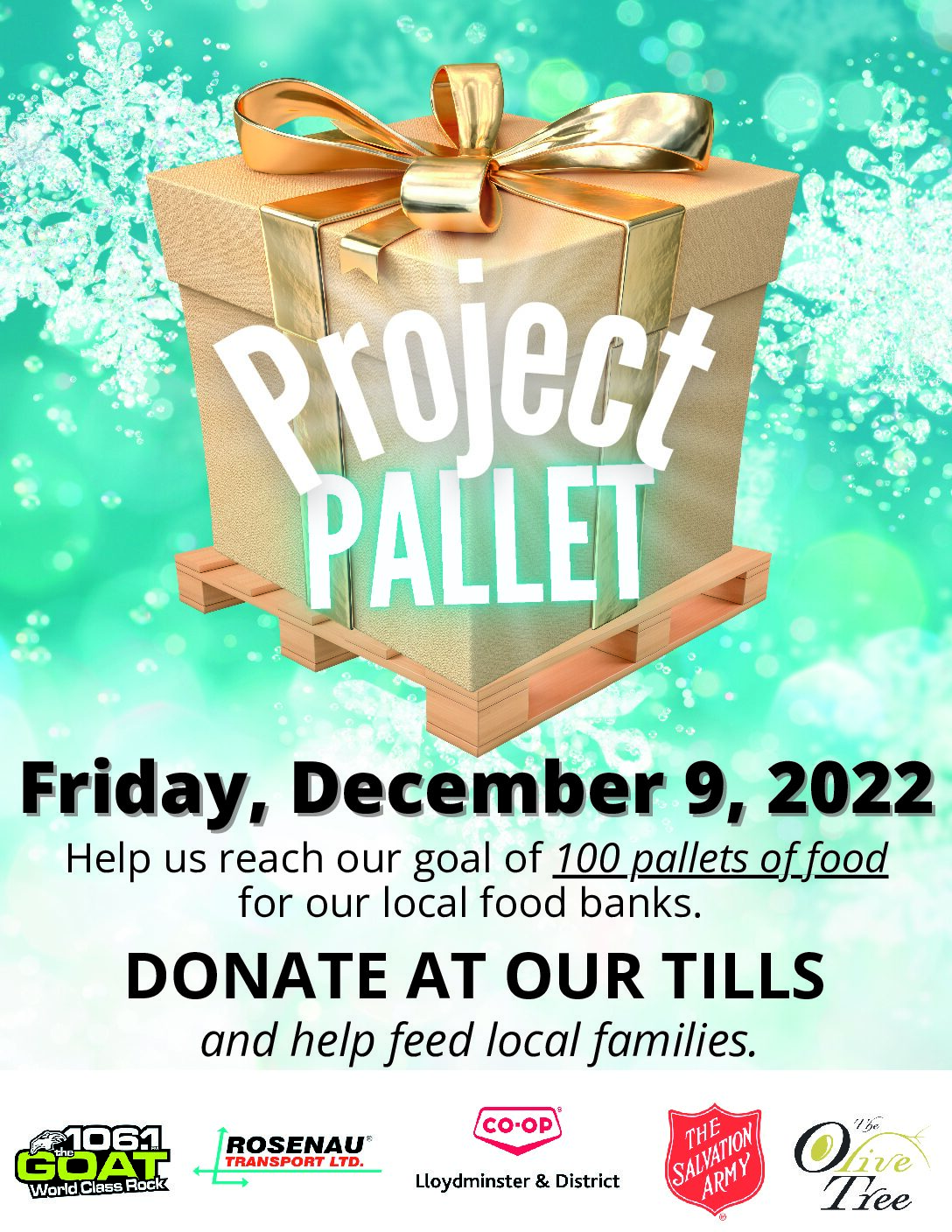 Project Pallet loads this Friday