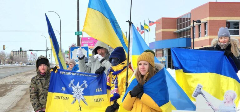 Emotional cost for Lloydminster Ukrainians one year later