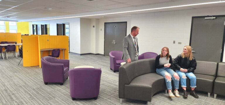 Lloyd Comp debuts phase one of school build