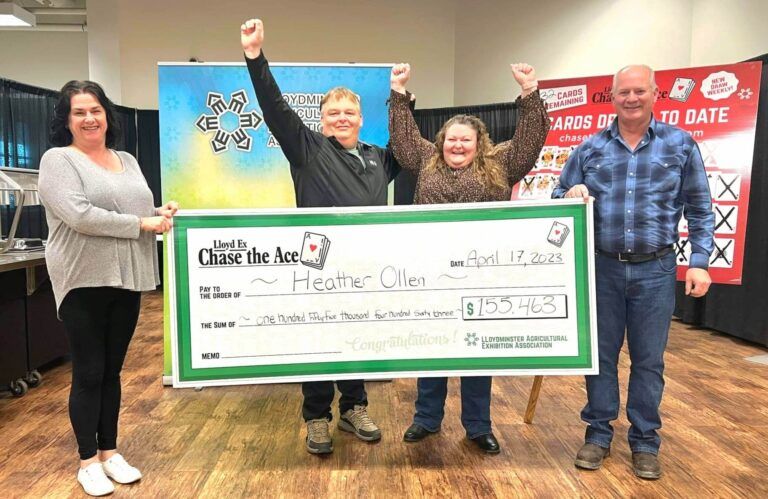 Lucky Lloydminster resident wins Chase the Ace