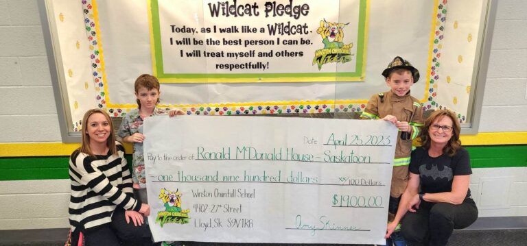 Winston Churchill School Readathon raises $1900 for Ronald McDonald House