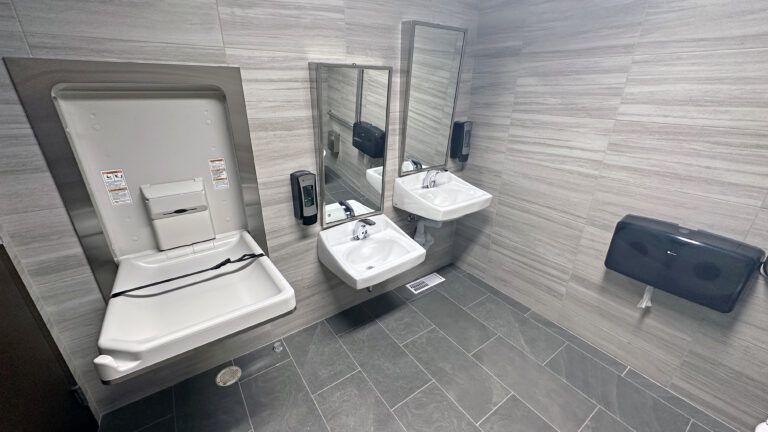Washroom upgrades complete at Bud Miller Park Centre