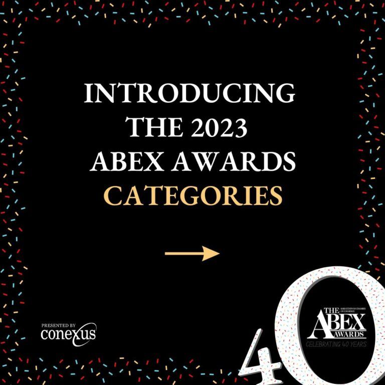 ABEX awards deadline May 30