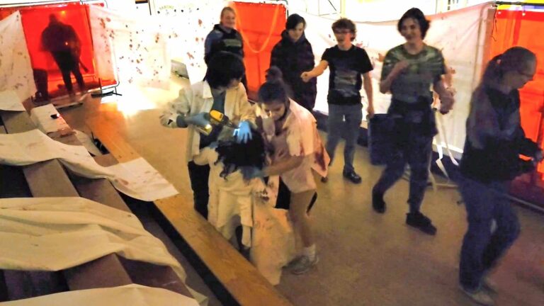 Lloyd Comp facing phobias for Halloween