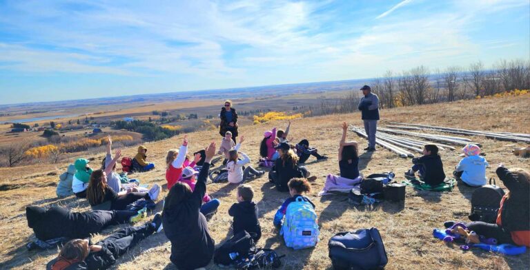 Land-based learning revisits Blackfoot Nation in the Midwest
