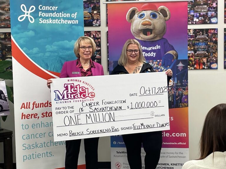 Kinsmen make $1 million donation to Cancer Foundation