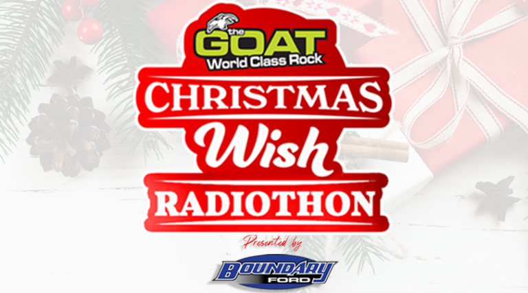 DONATE TO THE GOAT’S CHRISTMAS WISH – OCTOBER 19