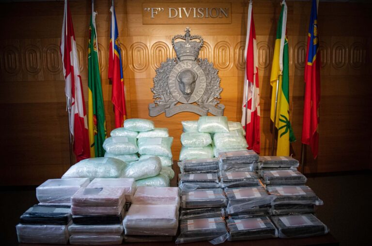 Edmonton men facing trafficking charges in Lloydminster court after $4 million bust