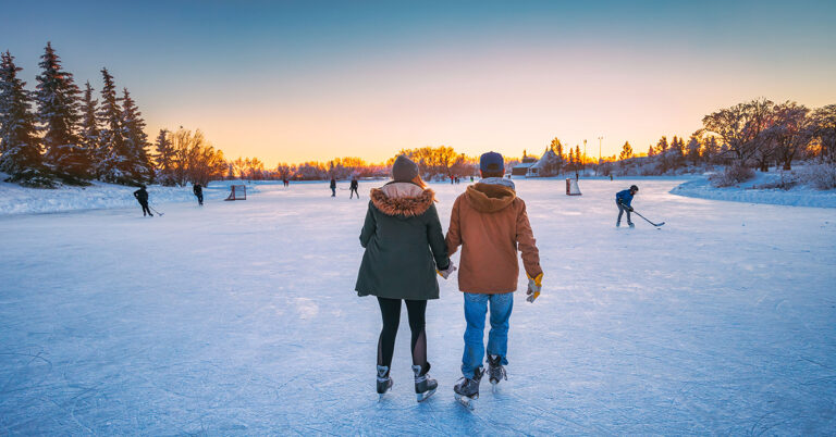 Bud Miller lake open for ice skating, avoid other retention ponds