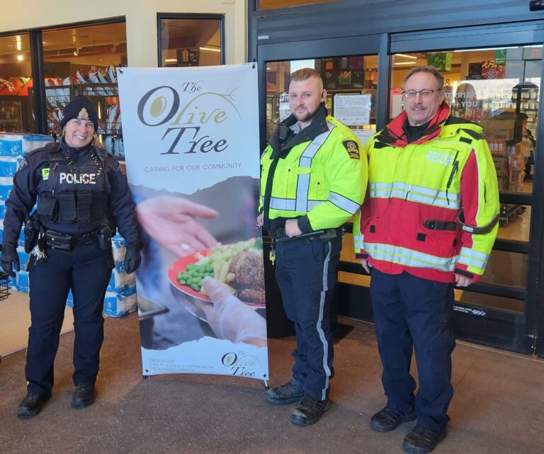 Community backs first responders stuff the cruiser drive