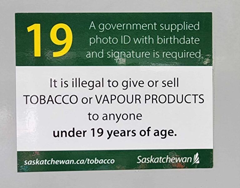 Minimum age to buy smokes goes up to 19 in Saskatchewan