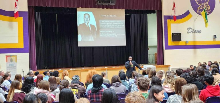 BHM lectures launch at Lloydminster Comp
