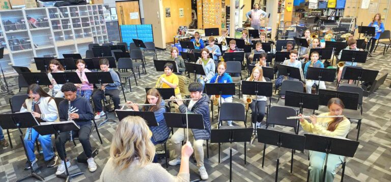 Holy Rosary musicians prep to play the Big Apple