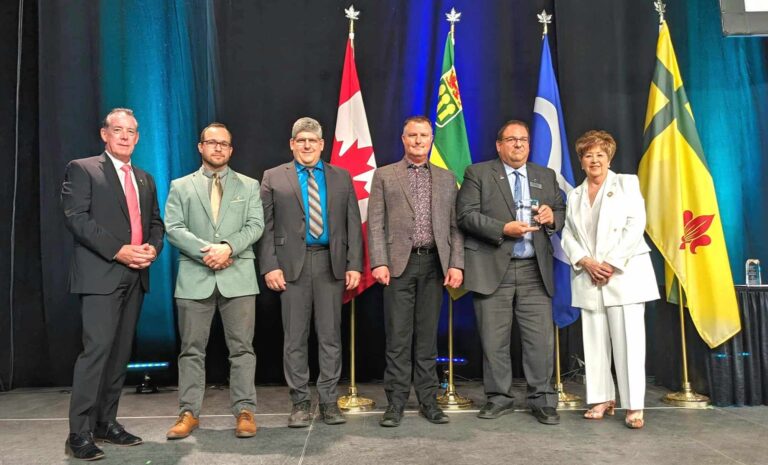 City of Lloydminster collects municipal award for new Wastewater Treatment Facility