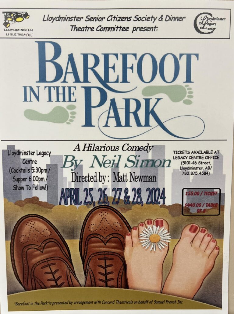 Barefoot in the Park steps onto Legacy Centre stage this weekend