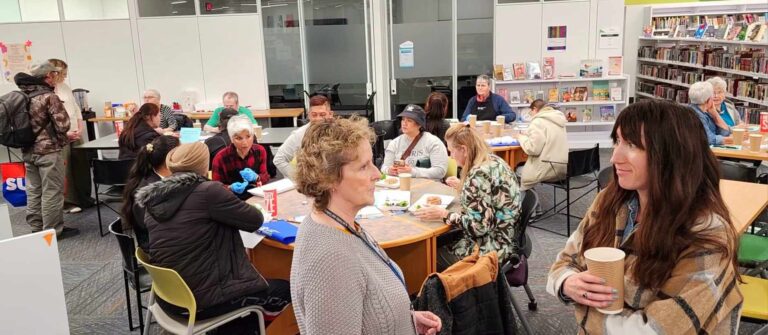 Catholic Social Services shares programs at Lloydminster Library Lunch and Chat
