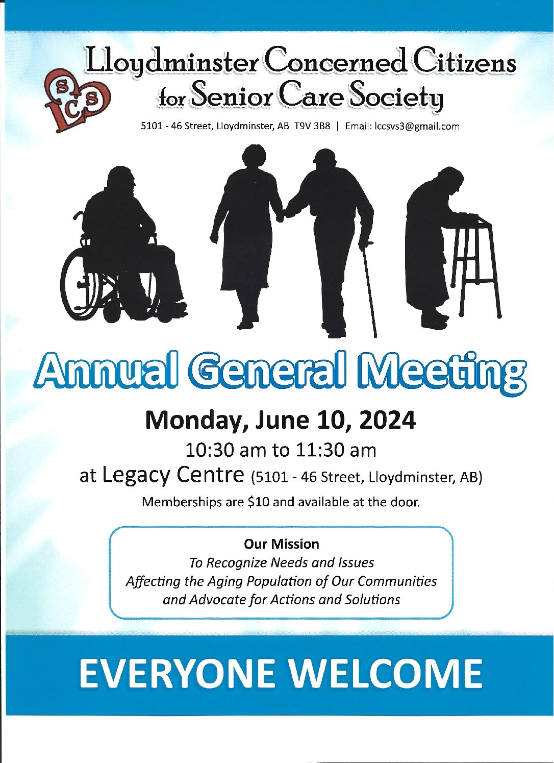Lloydminster Concerned Citizens for Seniors Care hosts AGM, June 10