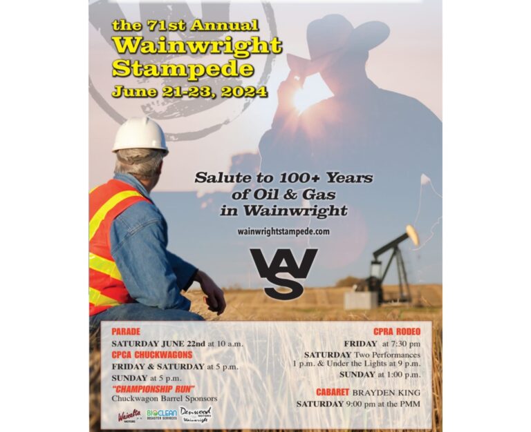 Wainwright Stampede on June 20-23