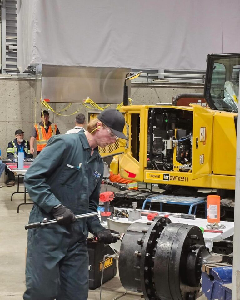 Lakeland College raises gold in heavy mechanics skills