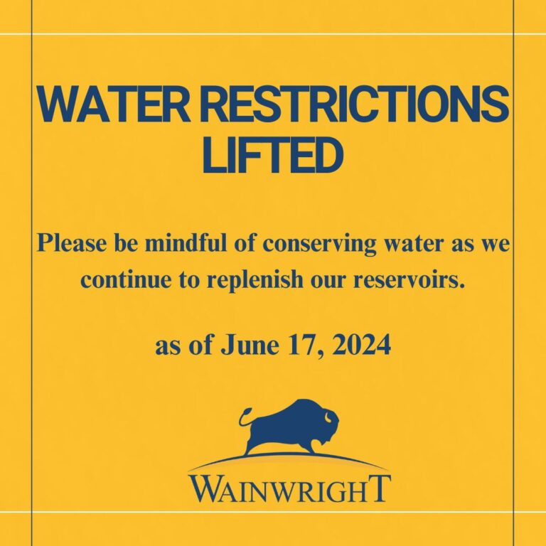 Water back to normal in Wainwright