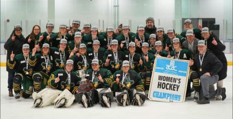 Lakeland College Rustlers take ACAC women’s hockey title