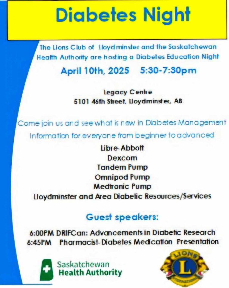 SHA shares Diabetes information ahead of Education Night, April 10