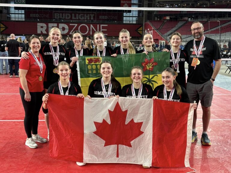 Driving Momentum ahead of Sask Volleyball Provincials.