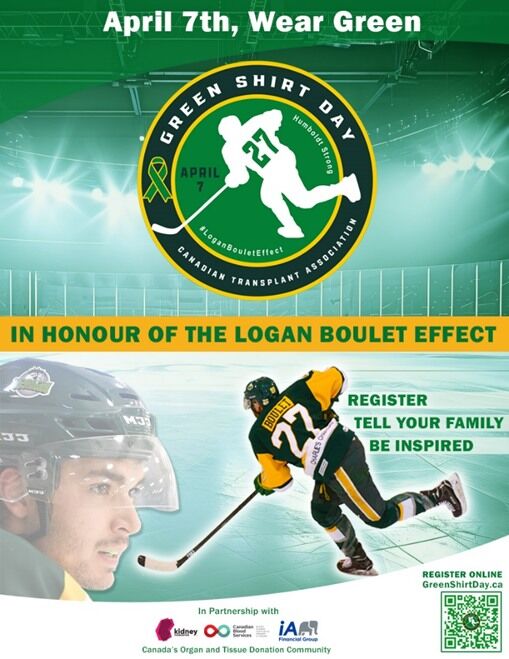 Lloydminster Lions lead effort for Green Shirt Day, April 7