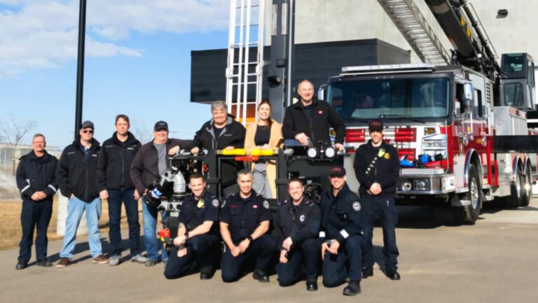Cenovus Energy loans Lloyd fire crews a T-Rex