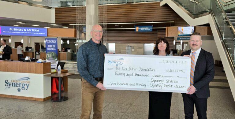 Lloyd Coop, Synergy give towards Bea Fisher’s van