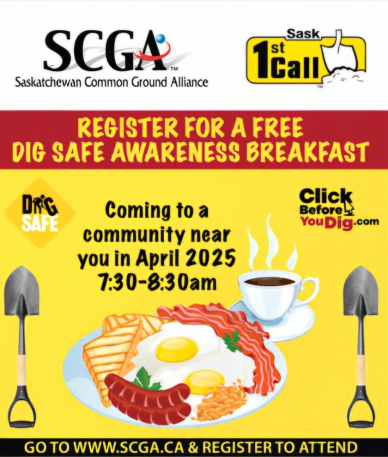 Dig in breakfast to promote safety in Dig Safe Month