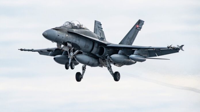 CF 18 Hornet. Royal Canadian Air Force