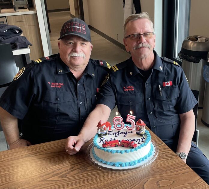 Captain Kevin Lider and Captain Cal Nickless will retire at end of June.