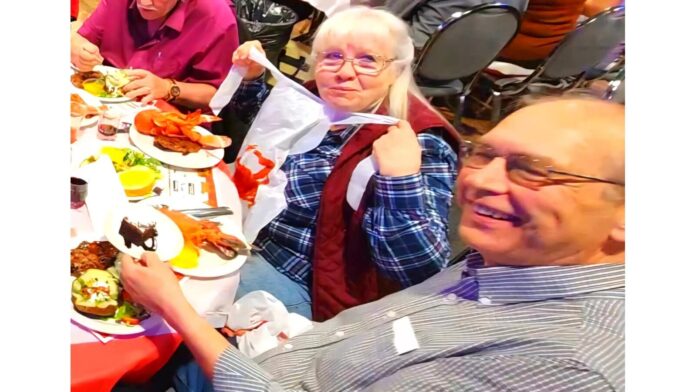FILE: Alma and Allan at Lobsterfest in Lloydminster. Photo: Gerry Lampow 106.1 The Goat/Vista Radio.