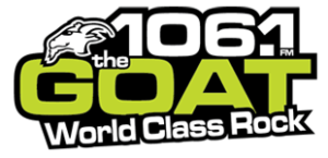 106.1 GOAT logo 310