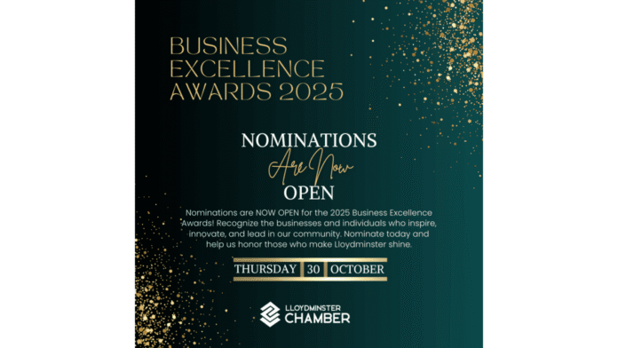 Nominations for the Lloydminster Chamber 2025 Business Awards are closing on July 31.
