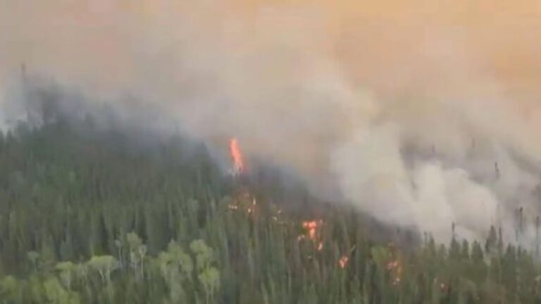 File photo of Saskatchewan wildfires from 2023-24