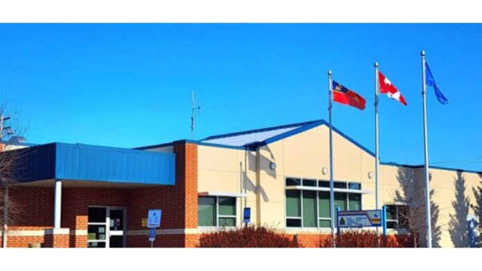 Wainwright RCMP building.