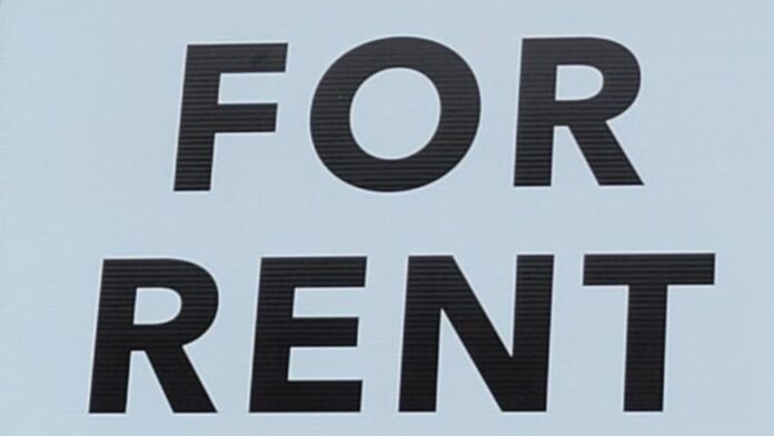 Rent sign