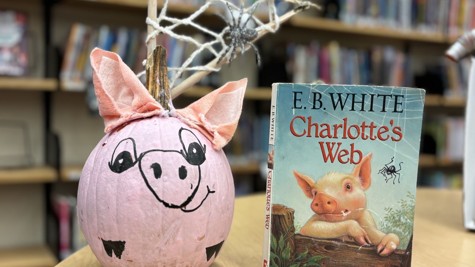 Charlotte's Web - Halloween edition. | Photo credit: LPSD.