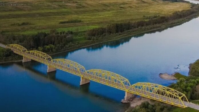 Lea Park Bridge. Photo credit: County of Vermilion River, socials.