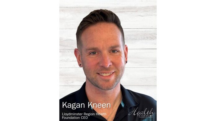 Kagan Kneen is stepping into the role of CEO at LRHF. | Photo credit: LRHF, social media.