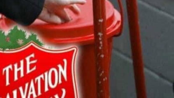 Salvation Army Christmas Kettle. | Photo credit: Salvation Army social media.