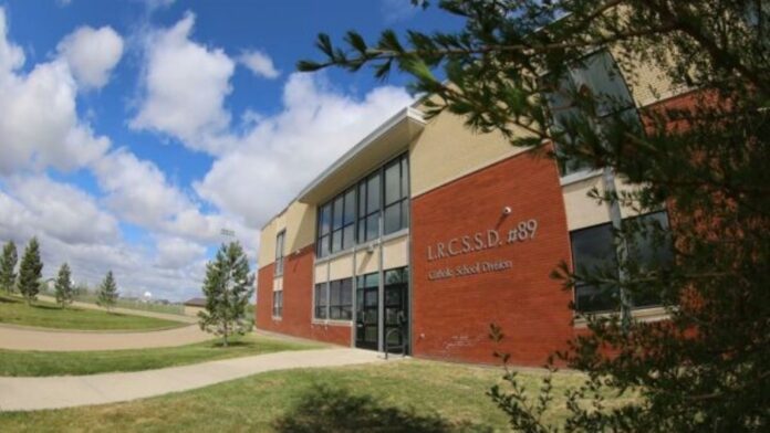 The Lloydminster Catholic School Division Office. | Photo credit: LCSD, social media.