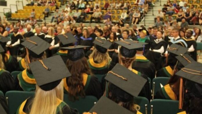 FILE: Lakeland College students at the Lloydminster campus graduate. | Photo: Lakeland College, social media.