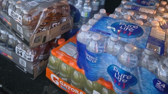 LVE is thankful to numerous donors to date including Onion Lake Enterprise for its donation of water. | Photo: Lloydminster & Vermilion for Equity.