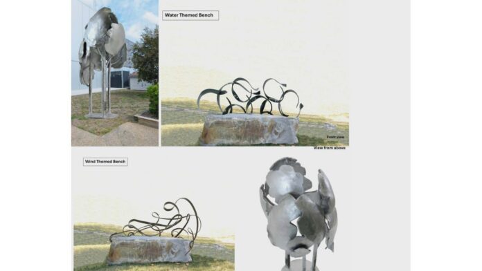 Three Paul Reimer art pieces to be installed at indoor pool in early fall.