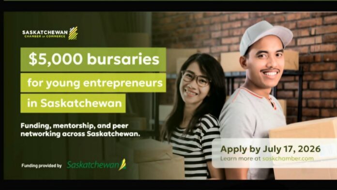 Saskatchewan Chamber of Commerce's Young Entrepreneur Bursary Program. | Saskatchewan Chamber of Commerce.