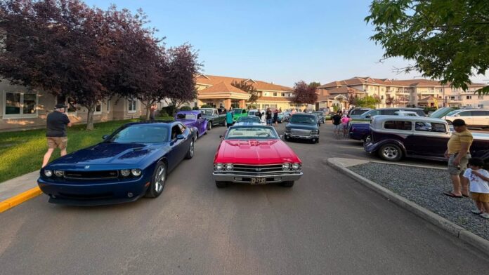 Another tour of Lloydminster with a visit at some seniors' homes is on the schedule for Wednesday, Aug. 12 put on by the Just Kruzin Specialty Vehicle Club. | Photo: Just Kruzin Specialty Vehicle Club, social media.