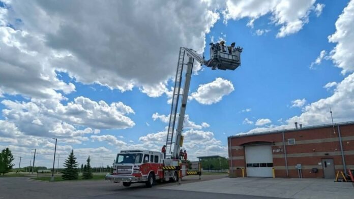 Fire Station number 2. | Photo: Lloydminster Fire Rescue, social media.